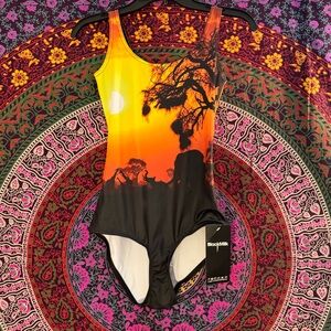 BlackMilk Clothing- Safari Swim- BNWT- Size Small- Long Torso